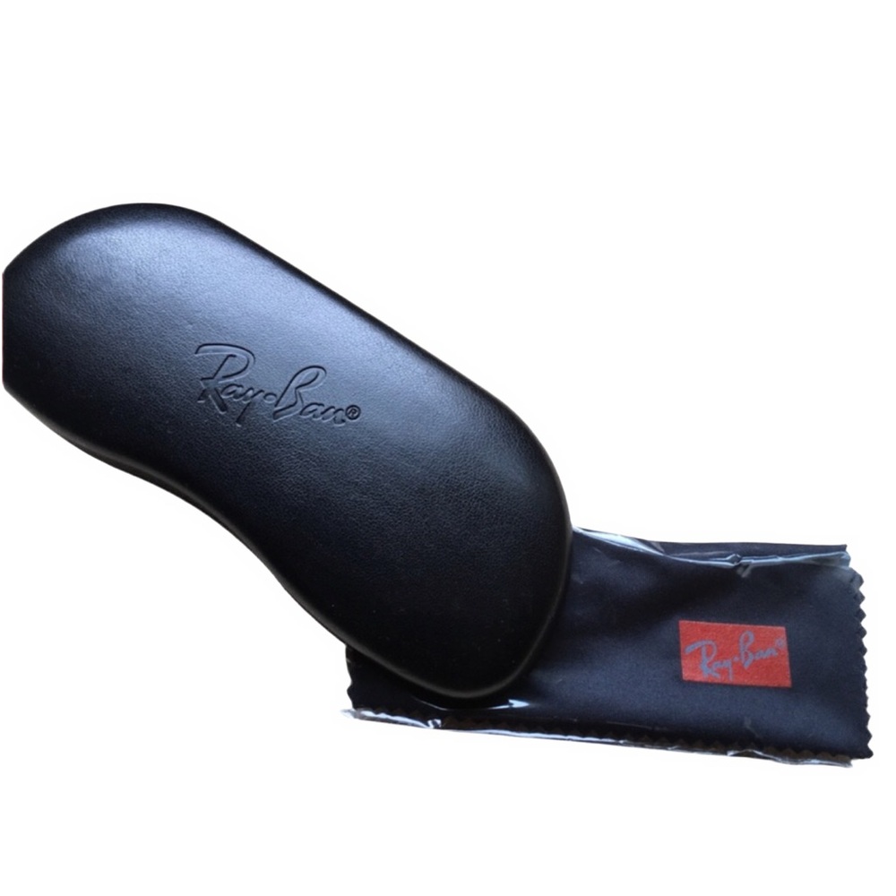 BUNDLE THIS RAY BAN HARD CASE / CLEANING CLOTH
